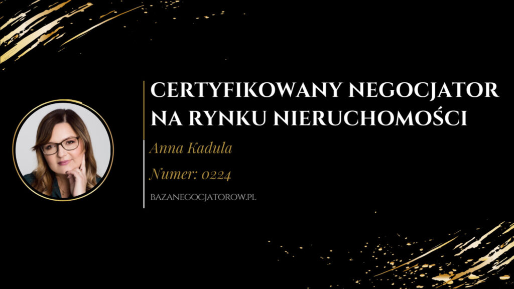 Certyfikat Anna Kadula