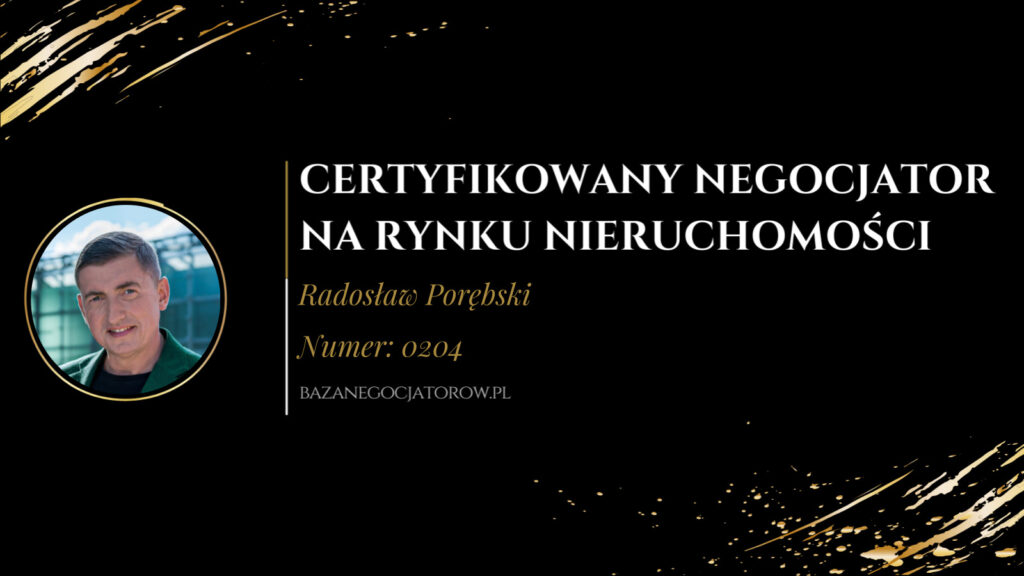 Certyfikat Radosław Porębski