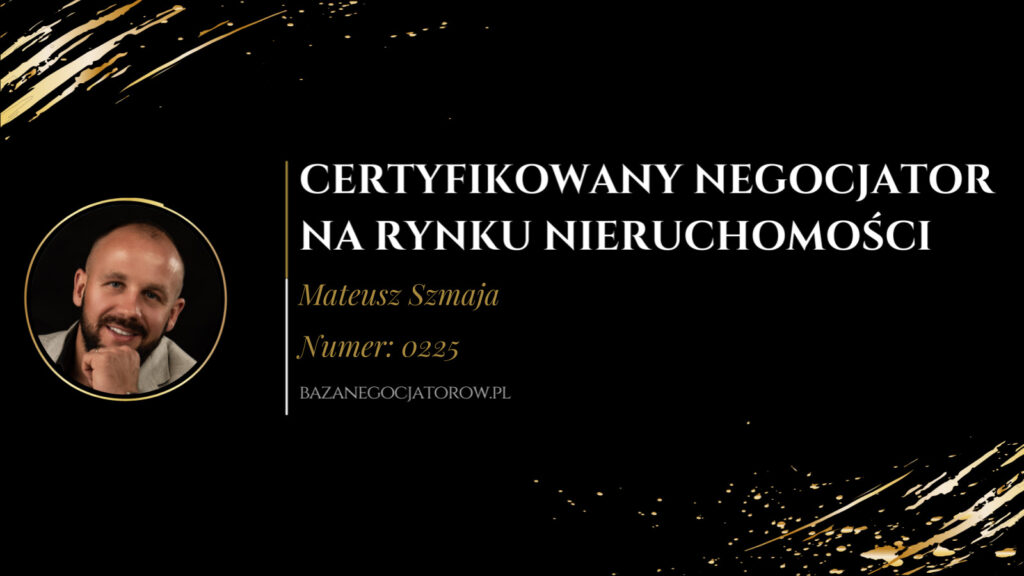 Certyfikat Mateusz Szmaja
