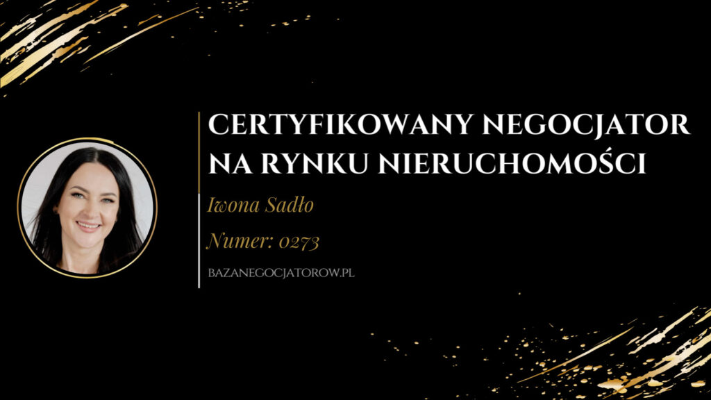 Certyfikat Iwona Sadło