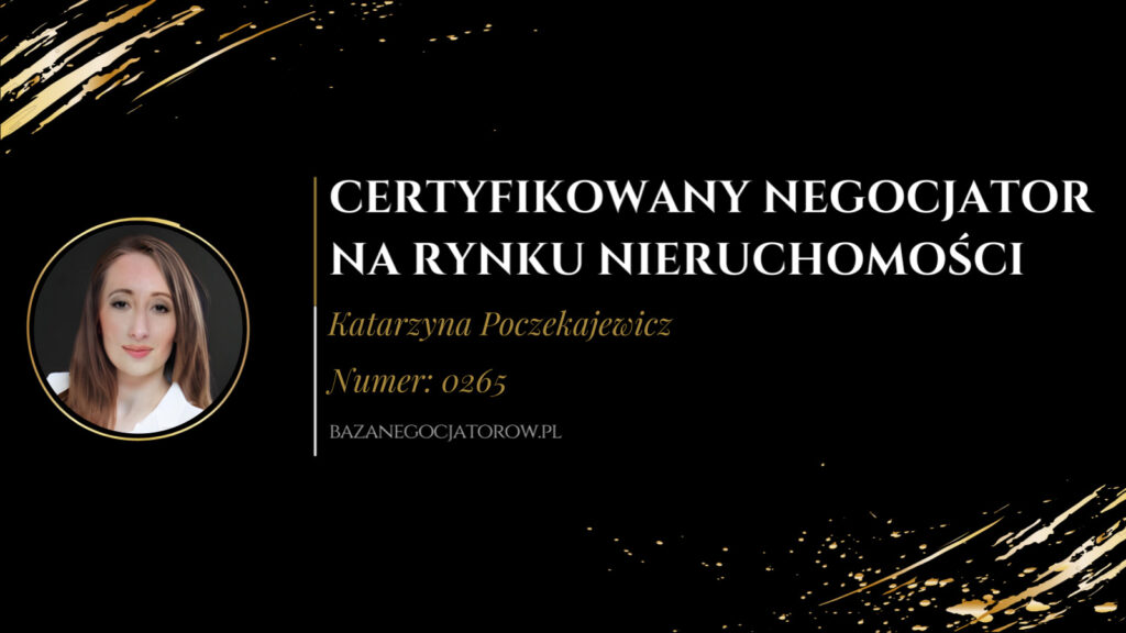 Certyfikat Katarzyna Poczekajewicz