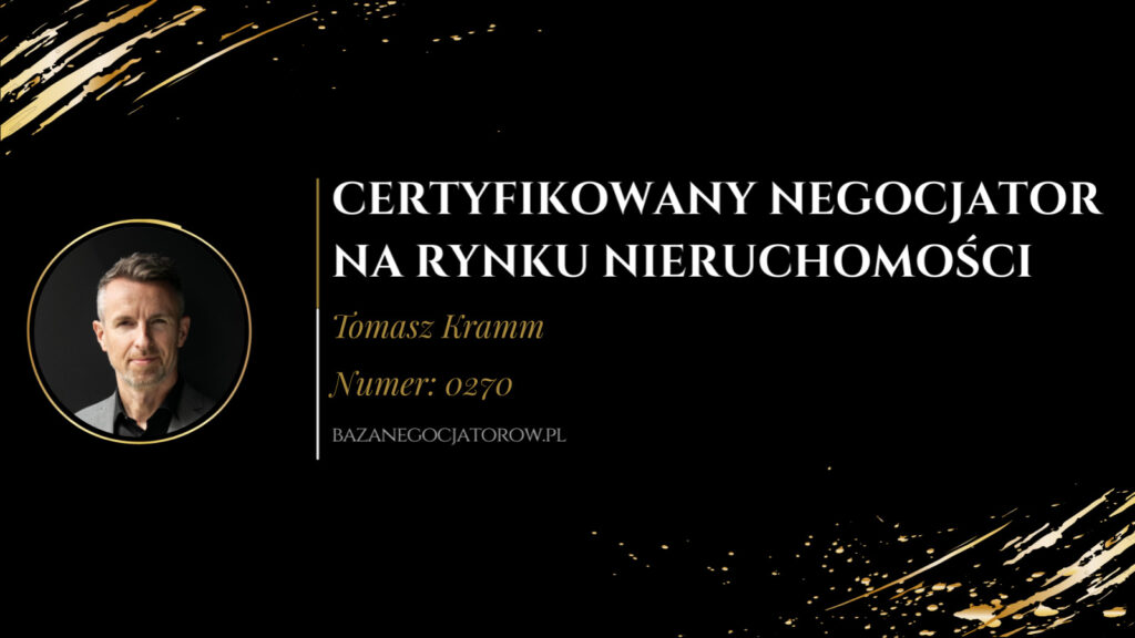 Certyfikat Tomasz Kramm