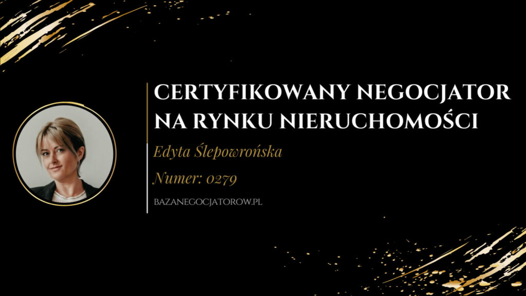 Certyfikat Edyta Ślepowrońska