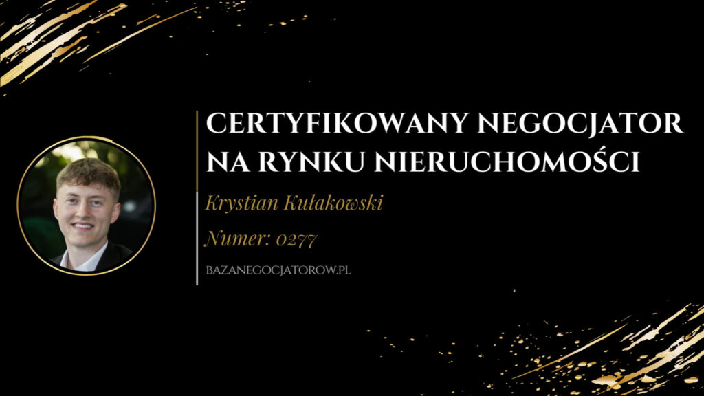 Certyfikat Krystian Kułakowski