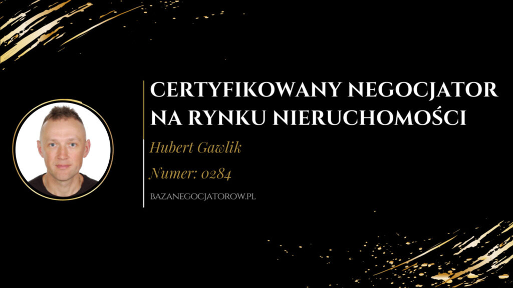 Certyfikat Hubert Gawlik