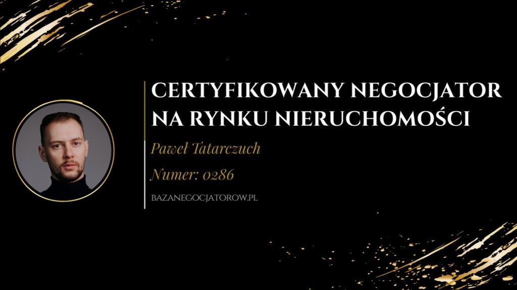 Certyfikat Paweł Tatarczuch