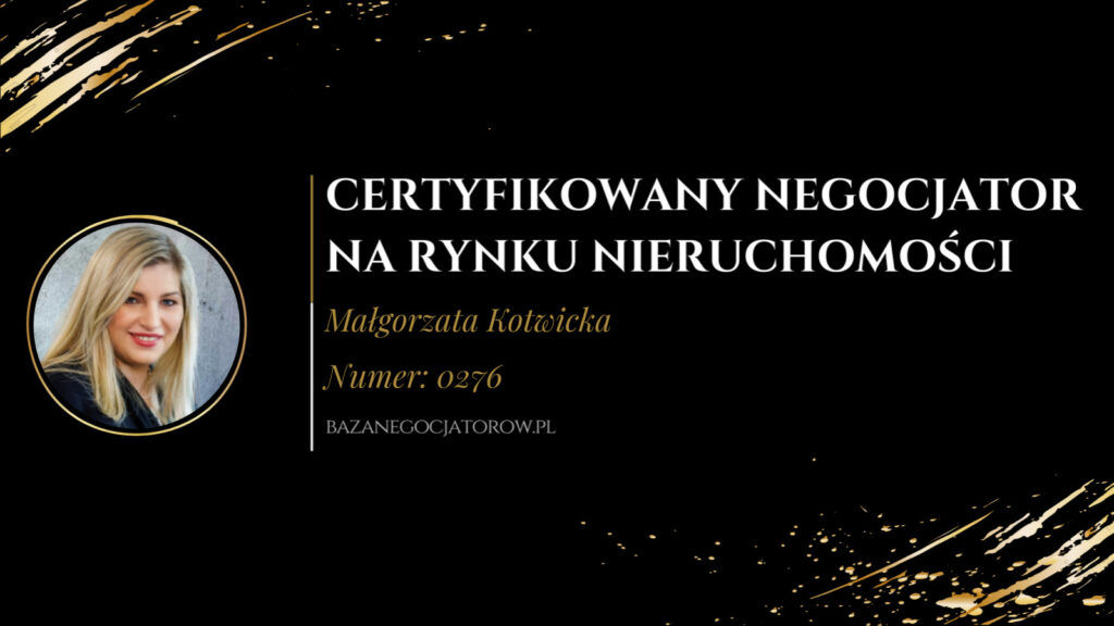 Certyfikat Małgorzata Kotwicka