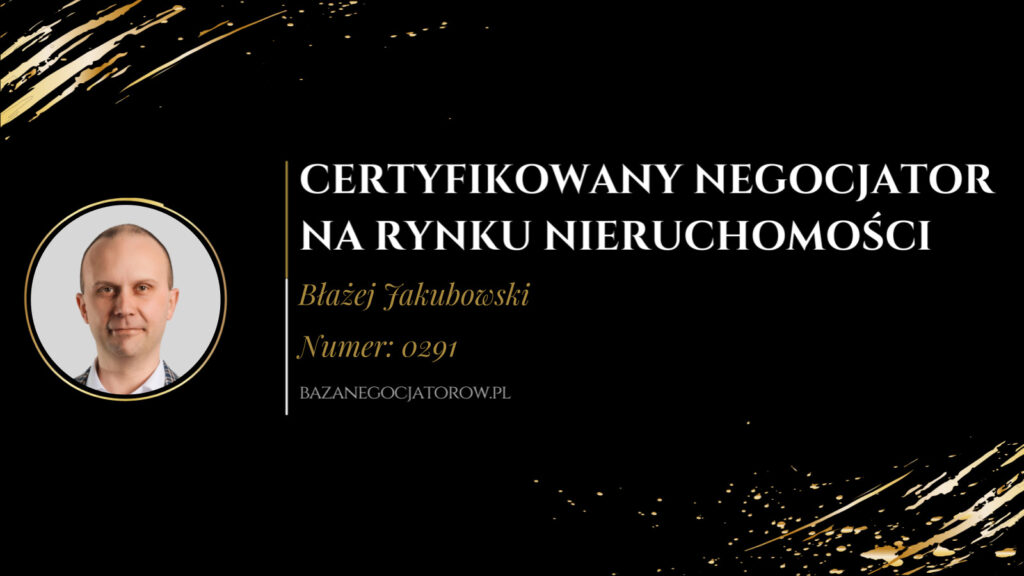 Certyfikat Błażej Jakubowski