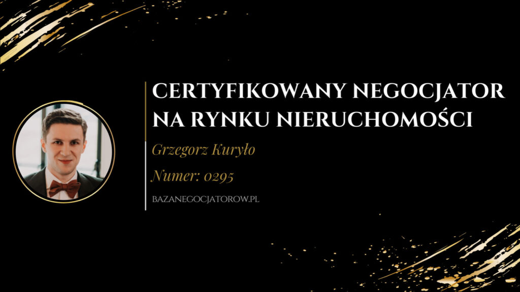 Certyfikat Grzegorz Kuryło